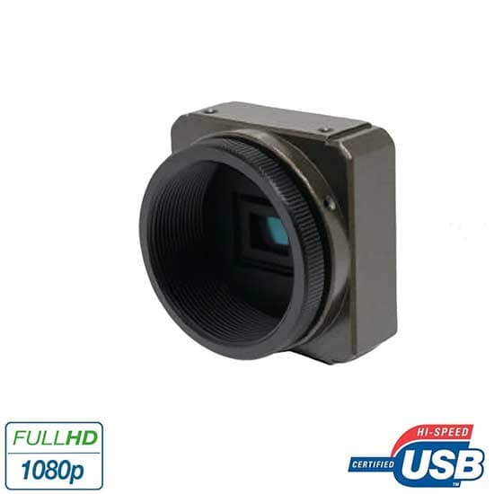 Watec WAT-07U2 1/2.8" High Sensitivity USB2.0 Full HD B&W Camera - InterTest, Inc.