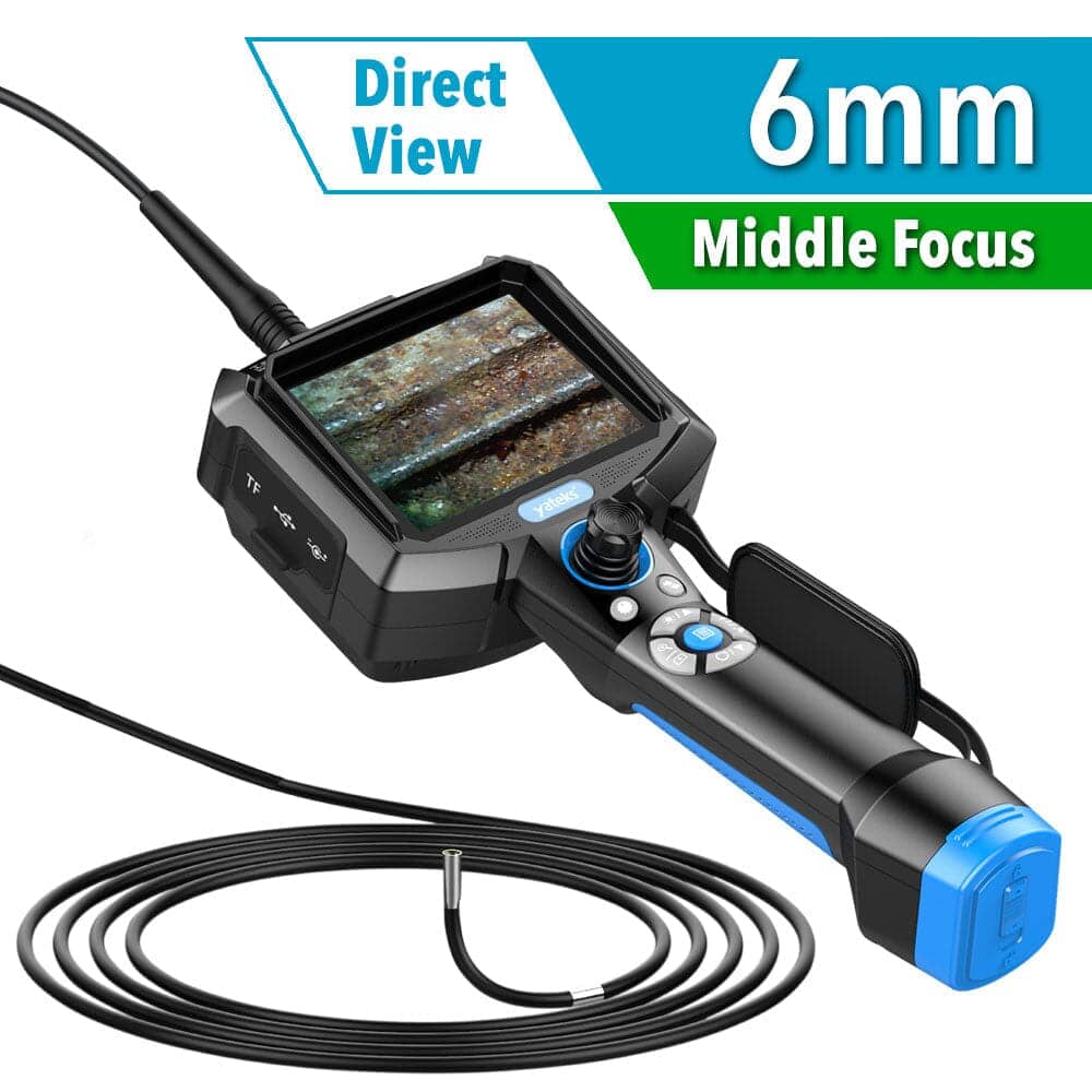 Yateks N Series Industrial Videoscope 6 mm OD Direct View Middle Focus - InterTest, Inc.