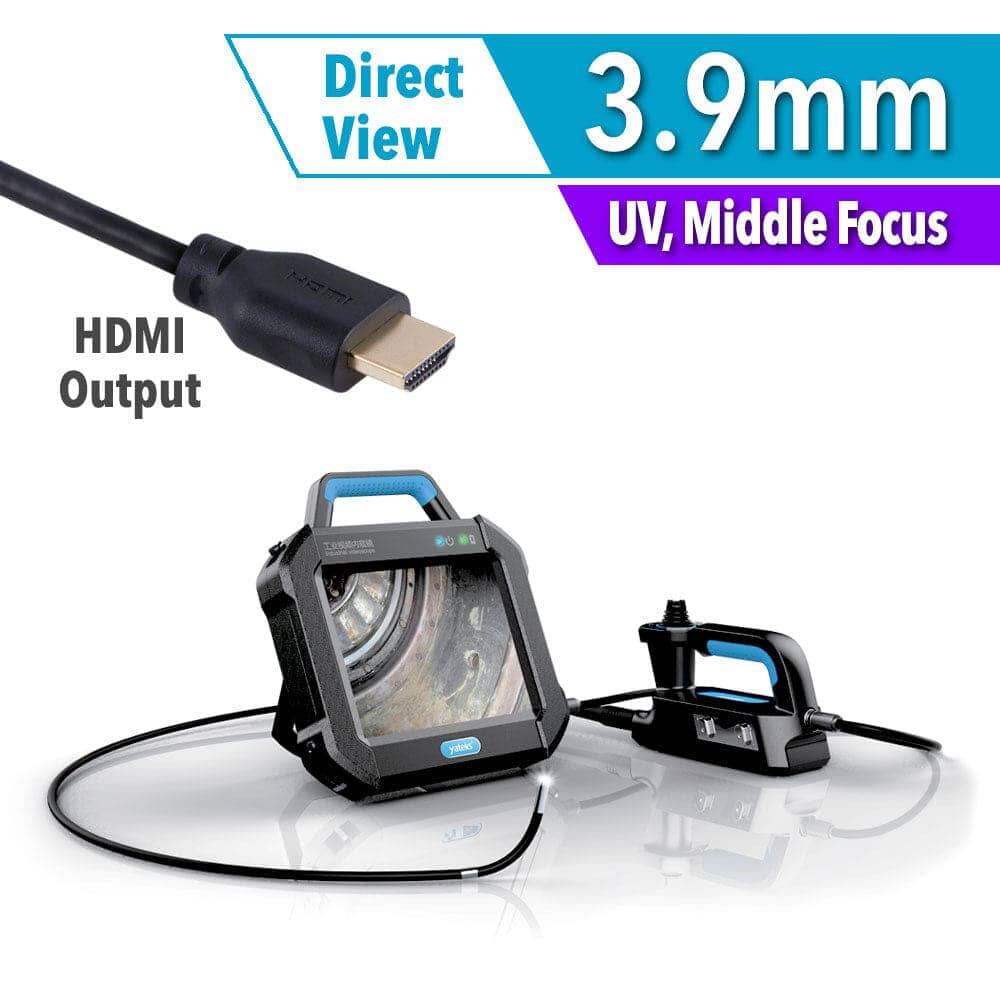 Yateks P-UV Series Industrial Videoscope 3.9 mm OD Direct View Middle Focus - InterTest, Inc.